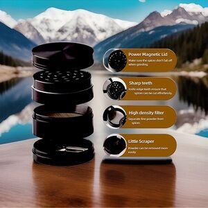 Black Herb‎ Grinder